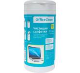 Салфетки д/чист.экрана OFFICE CLEAN 248261 100шт.влаж.в тубе