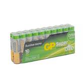 Батарейка AAA LR03 GP Super Alkaline 24ARS набор 20шт.щелочная