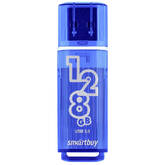 Флэш-диск 128ГБ SMART BUY Glossy USB3.0 темно-синий