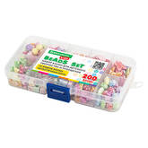 Набор д/изгот.украшений BRAUBERG KIDS 664693 Beads set пастель 200эл.