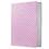 Книжка записная А6+  80л.LISTOFF КЗАКЛ6804482 April.Сирень кожзам тисн.крем.блок