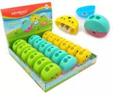 Точилка пласт.с конт.двойная KEYROAD Speedy Snail KR971839