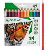 Карандаши пласт.цв.24цв.ACMELIAE PCP-024