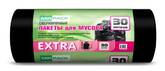 Мешки д/мусора  30л.30шт.ПНД рулон 50*60 12мкр черн.MIRPACK Extra 30053001