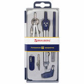Набор чертеж. 7предм.BRAUBERG 210347 Student Oxford пласт.уп.