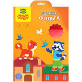 Фольга цв.набор А4  7л. 7цв.МУЛЬТИ-ПУЛЬТИ Ф7А4_11098 (папка)