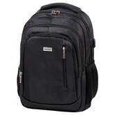 Рюкзак универс.BERLINGO RU06954 Comfort black эргон.спинка