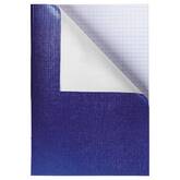 Тетрадь А4  96л.кл.ХАТБЕР 96Т4бвВ3 Б/В Metallic.Синяя (б/полей)