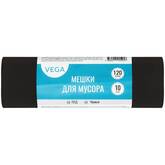 Мешки д/мусора 120л.10шт.ПНД рулон 70*110 15мкр черн.VEGA 344028