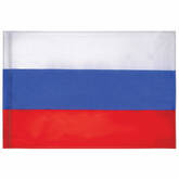 Флаг  90*135 РОССИЯ больш.б/герба влагозащит.пропитка 550225,550227