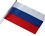 Флаг на палочке 20*29 РОССИЯ б/герба
