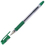 Ручка шар.PILOT BPS-GP-F-G зел.0,70/0,22мм с рез.мет.нак.прозр.корп.