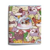 Тетрадь А5  48л.кл.LOREX LXCBCL-CK Coctail kittens лак.soft ассорти
