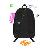 Рюкзак универс.BERLINGO RU09190 Regular black черн.