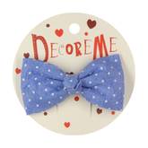 Заколка-зажим д/волос DECORE ME 2-718/78 Бантик 1шт.ассорти