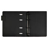 Папка 4кольца А5+ ФЕНИКС ESC 67307  Хард коричн.интегр.кожзам отд.д/ручки