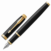 Ручка пер.PARKER IM Core F321,F221 1931645 Black GT (перо F)