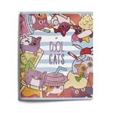 Тетрадь А5  48л.кл.LOREX LXCBCL-CK Coctail kittens лак.soft ассорти