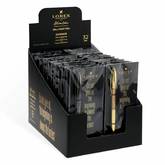 Ручка шар.мех.мет.LOREX SlimChic LXOPSC-SU1 син.0,70/0,70мм Superior подар.уп.