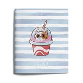 Тетрадь А5  48л.кл.LOREX LXCBCL-CK Coctail kittens лак.soft ассорти