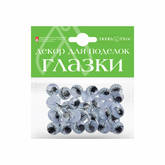 Элементы д/декора ГЛАЗКИ АЛЬТ 2-036 15мм ассорти