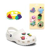 Клипсы д/обуви CROCS P2307 Ассорти набор 6шт